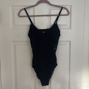 New with Tags American Eagle Aerie Show off Lace Bodysuit Size Medium